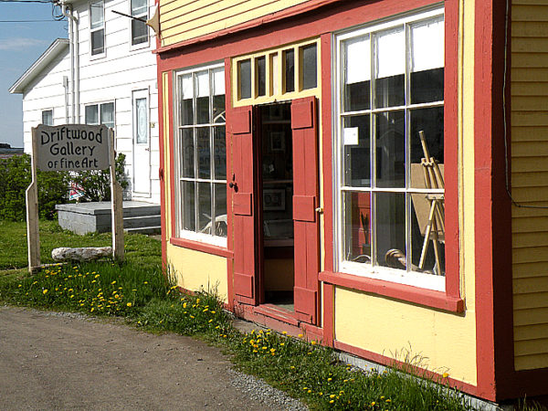 The Driftwood Gallery is home to the art of Twillingate artist Ted Stuckless.