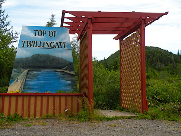 Entrance to the Top of Twillingate Hiking Trail
