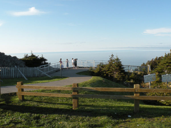 There is a lovely lookout point at Long Point Lighthouse.