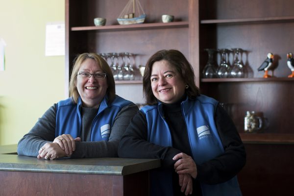 Anchor Inn Hotel Managers, Deborah Bourden and Wilma Hartmann